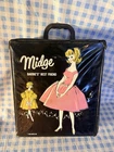 Mattel Vintage (2) Midge, Allan & Ken Dolls with 4 Cases, Outfits & Accessories