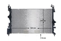 Mahle CR 1198 000S KüHler Motor Passt Zu: Opel Adam, Corsa E 1.0 07.14- FüR