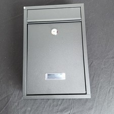 Zeno Square Post Box Wall Mounted Letterbox