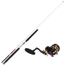 Norwegen Combo Profi Daiwa SEALINE-Z Interline 2,35m 15-30lbs Jigger 1501 LH Mul