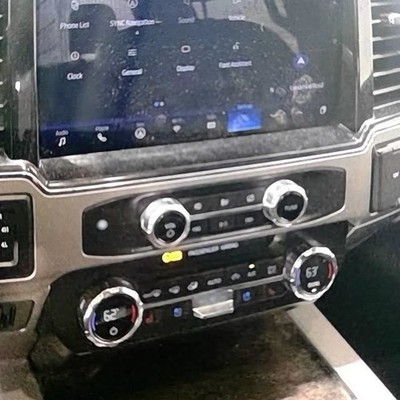 Temperature Control With AC Dual Zone Lariat Fits 22 FORD F250SD PICKUP 996184