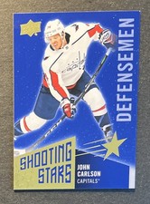 2018-19 Upper Deck #SSD-8 John Carlson Shooting Stars Defensemen