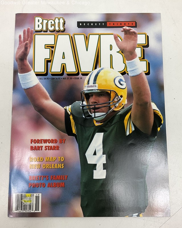 Brett Favre Beckett Tribute Magazine Issue 1996