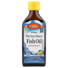 Norwegian, The Very Finest Fish Oil, Natural Lemon, 6.7 fl oz (200 ml)