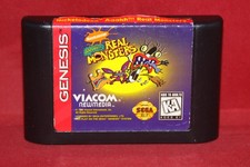 AAAHH!!! Real Monsters (Sega Genesis, 1995) Authentic Game Cartridge
