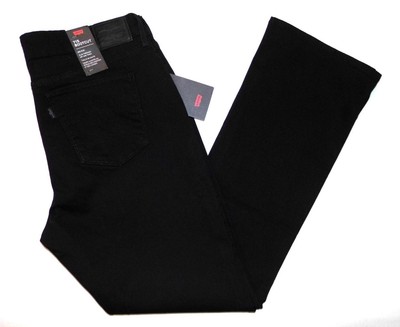 Levi's - Damen NEU Premium 715 Bootcut Jeans 34''W x 32''L schwarz Denim 14/16