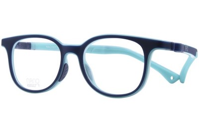 Nano Vista Pixel-3.0 NAO307-14 Eyeglasses Youth Kids Matte Navy Full Rim 46mm