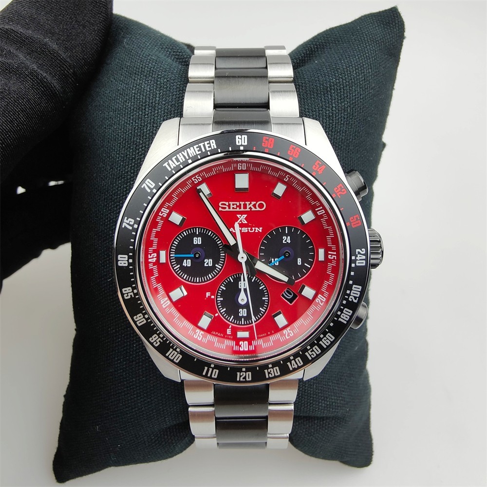 SEIKO Solar Chronograph Divers 腕時計 Seiko Prospex Speedtimer Datsun 240Z Solar Chrono Limited Ed