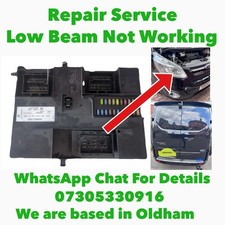 Ford Transit Custom Body Control Module BCM Repair Service Low Dipped Beam Fault