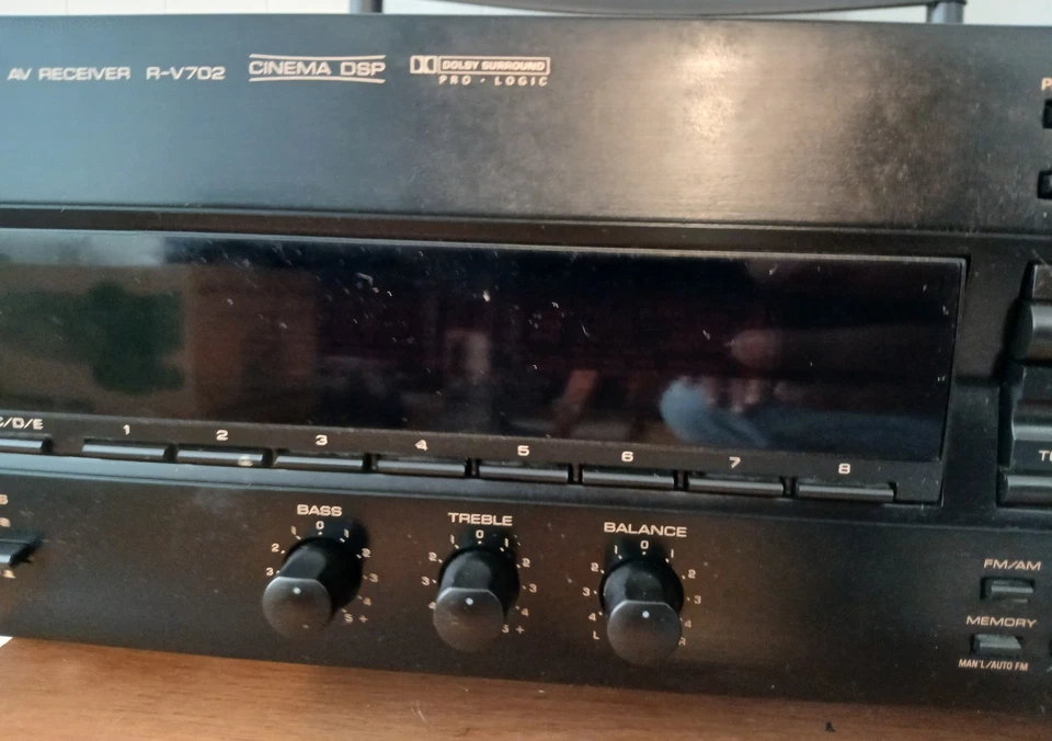 Yamaha R-V702 Natural Sound 5.1 AV Receiver Tested & Works See Video,Pic's,Read - Image 3 of 4