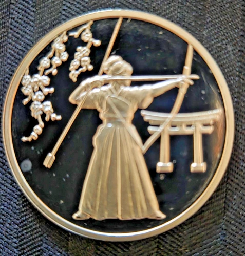 2019 SatosanMetals Kyudo 1oz. Silver Heidi Wastweet/Sandra Deiana [s/n 0105]