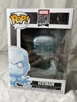 Funko Pop! Marvel 80 Years - Iceman #504 Brand New In Box (A5)