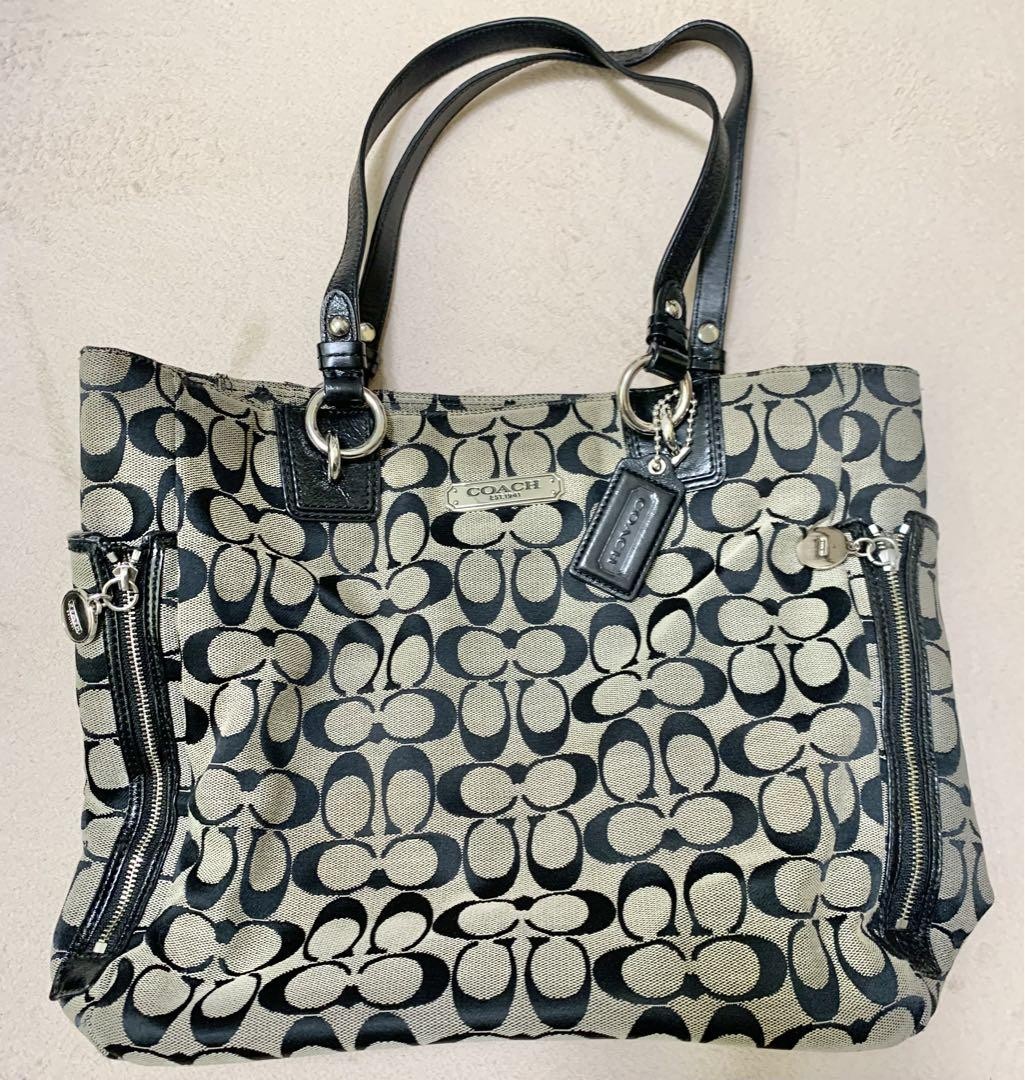 Coach Logo Tote Bag