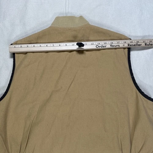 Members Only Vest Mens Large Vintage Outdoor Work Jacket Canvas image 6