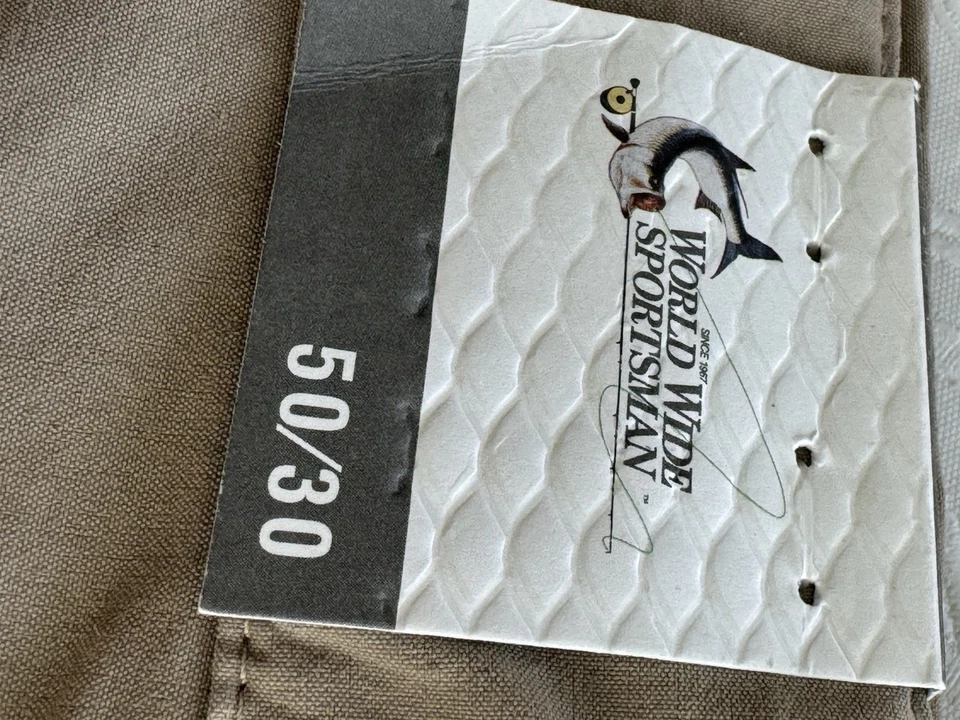 Pantalones convertibles World Wide Sportsman Ultimate Angler para hombre 50 X 30 Foto 3 de 4