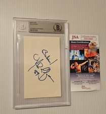 Nils Lofgren Signed Autographed Index Card JSA Beckett COA Bruce Springsteen Nils Lofgren Signed Autographed Index Card JSA Beckett COA Bruce Springsteen