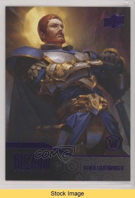 2023 Upper Deck Blizzard Legacy Collection Epic Uther Lightbringer #10 READ 4et