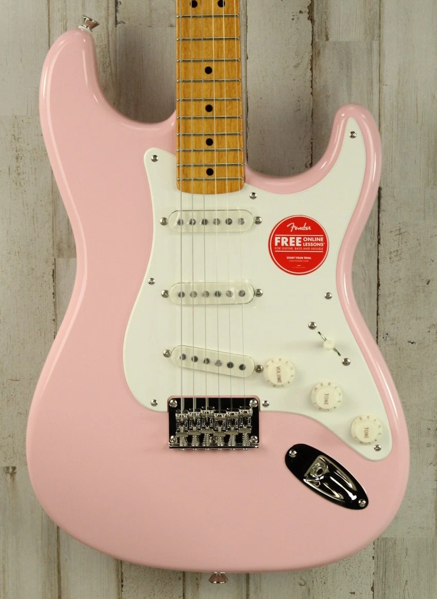 Squier by Fender エレキギター Shell Pink Squier by Fender Mini Stratocaster Shell Pink エレキギター初心者14