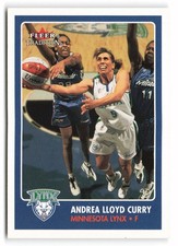 2001 Fleer Tradition WNBA #91 Andrea Lloyd Curry Minnesota Lynx