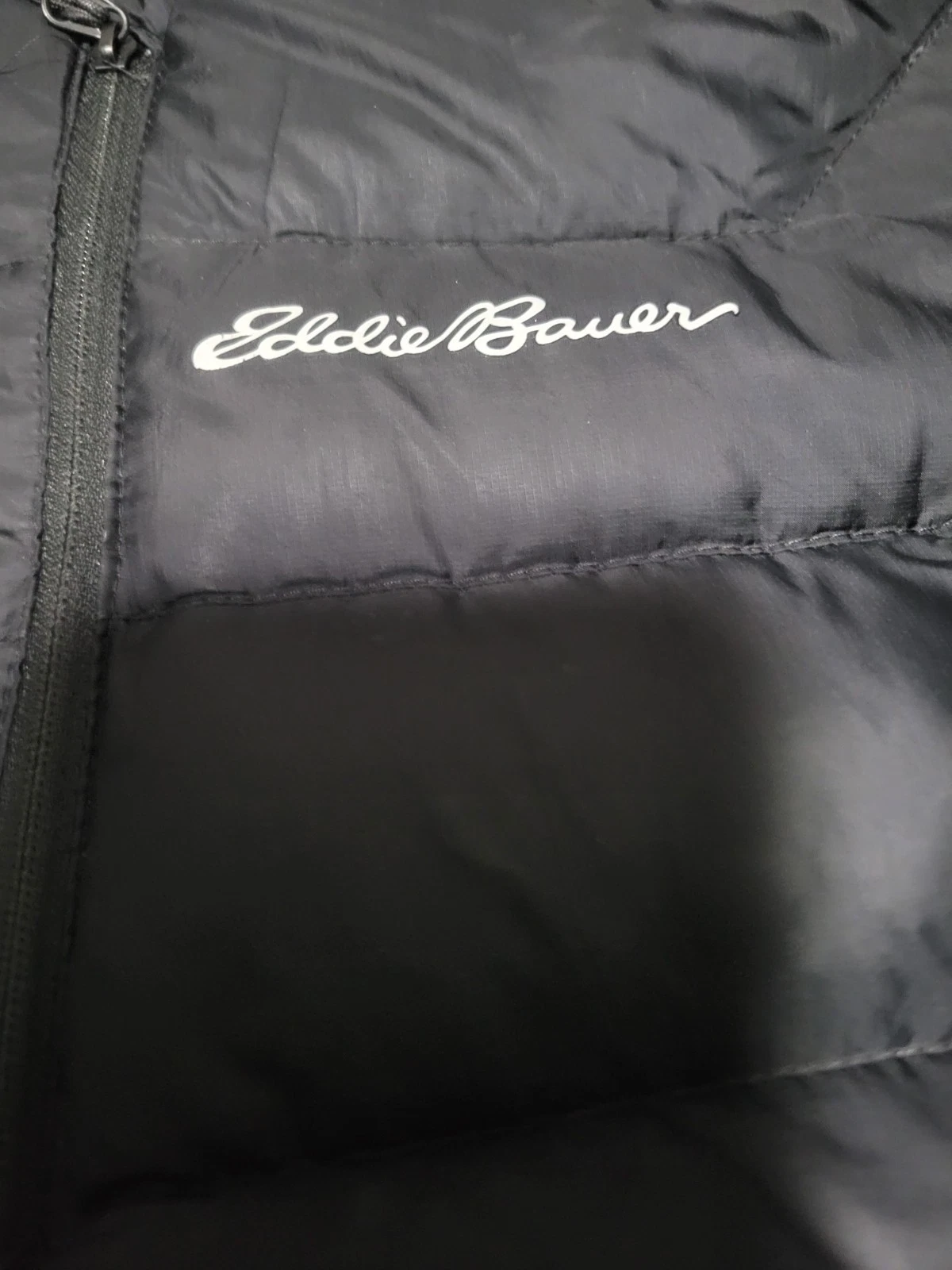 Eddie Bauer First Ascent Storm Down 800 Black Men’s Large Puffer Jacket