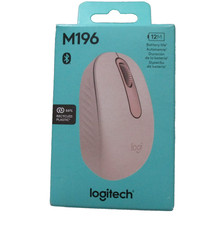 Logitech M196 Lightweight Bluetooth Wireless Optical Mouse WHITE