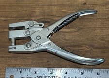 Vintage Sargent & Co Heavy Duty Hole Punch, Made In The U.S.A. New Haven Conn