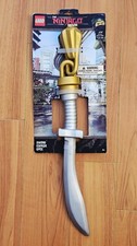 Official Lego Ninjago Movie Gold Foam Tassle Sword 2017 Diguise 21"