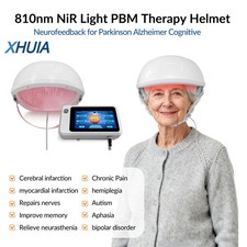Photobiomodulation PBM Brain Helmet 810nm Red Light Therapy for Stroke Rehab