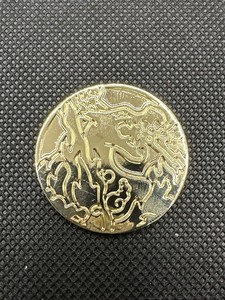 PROMO Charizard Metal Gold Coin Pokemon TCG