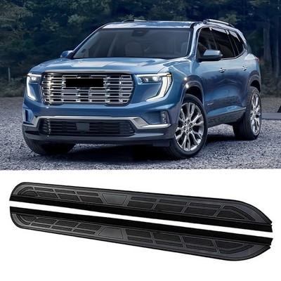 2 Stück Fester Seitenschritt Trittbret passend für GMC ACADIA 2024 2025 2026