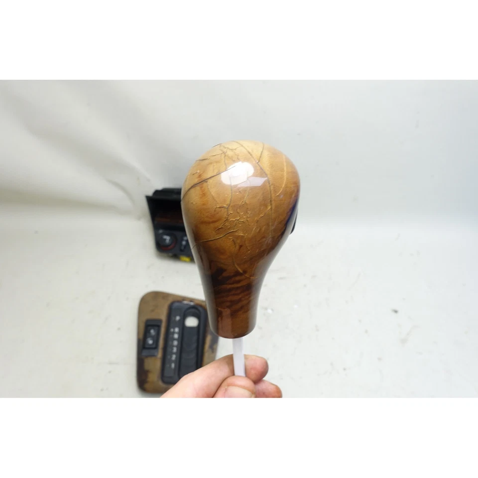 92-99 BMW E36 Sedan Convertible Interior Wood Trim Set Auto Shifter Cubby OE - Imagem 3 de 4