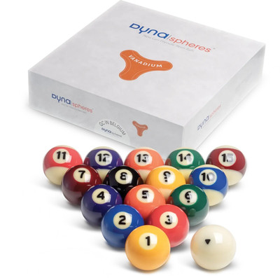 Dynaspheres Vanadium 572 Pro Pool Ball Set