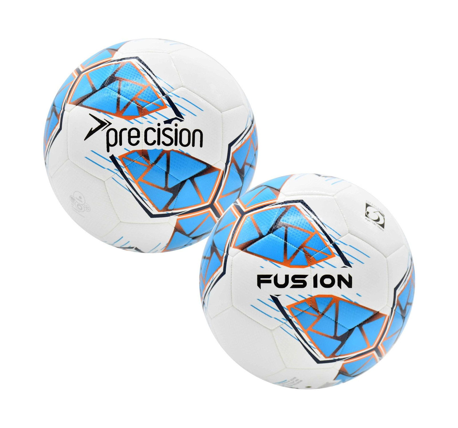 Мяч для базовой тренировки Precision Fusion FIFA 5 БелыйГолубойОранжевыйСерый 5 БелыйГолубой 3790₽
