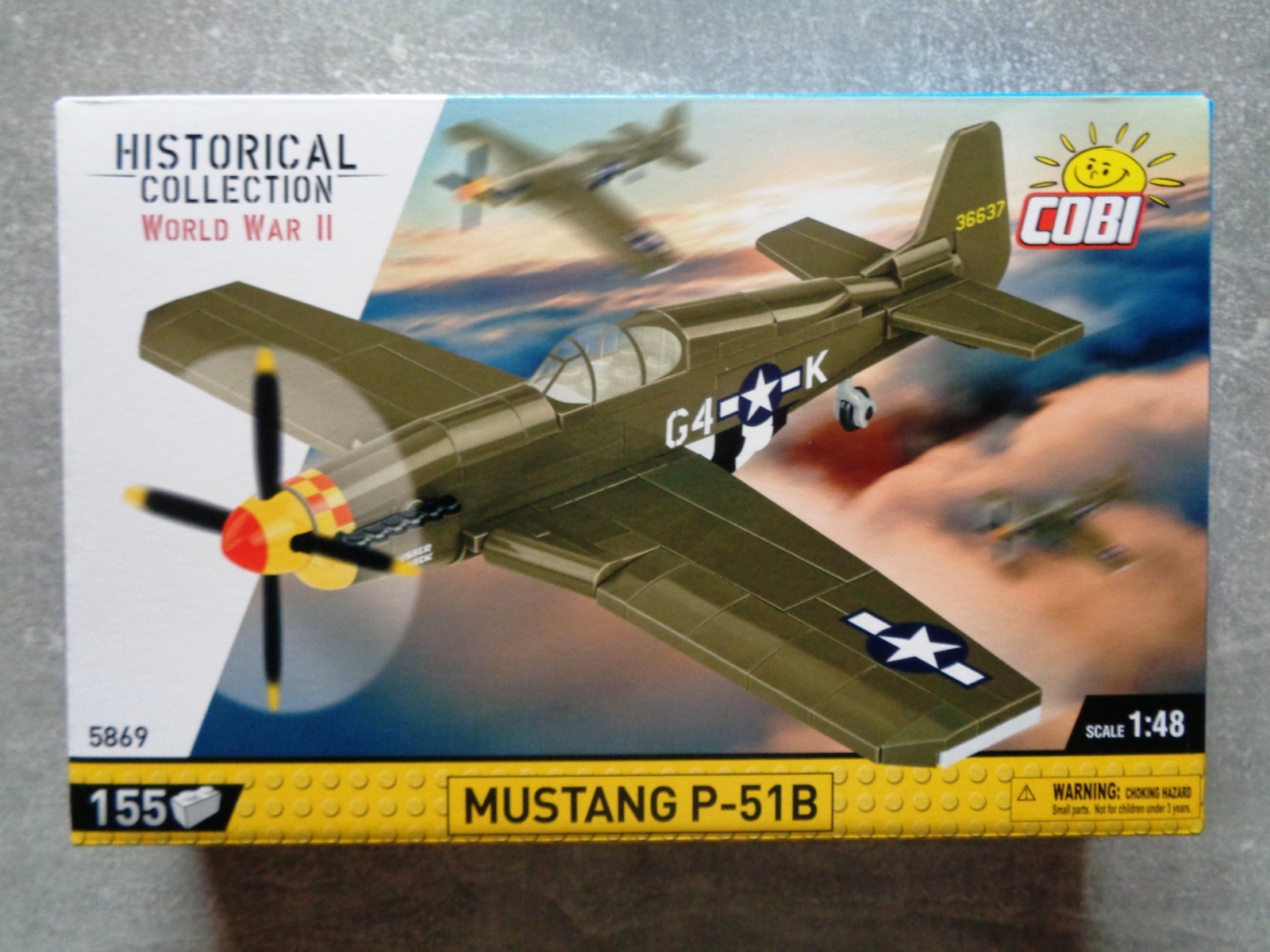 Cobi Mehrfarbig Mustang P-51B - Bild 3