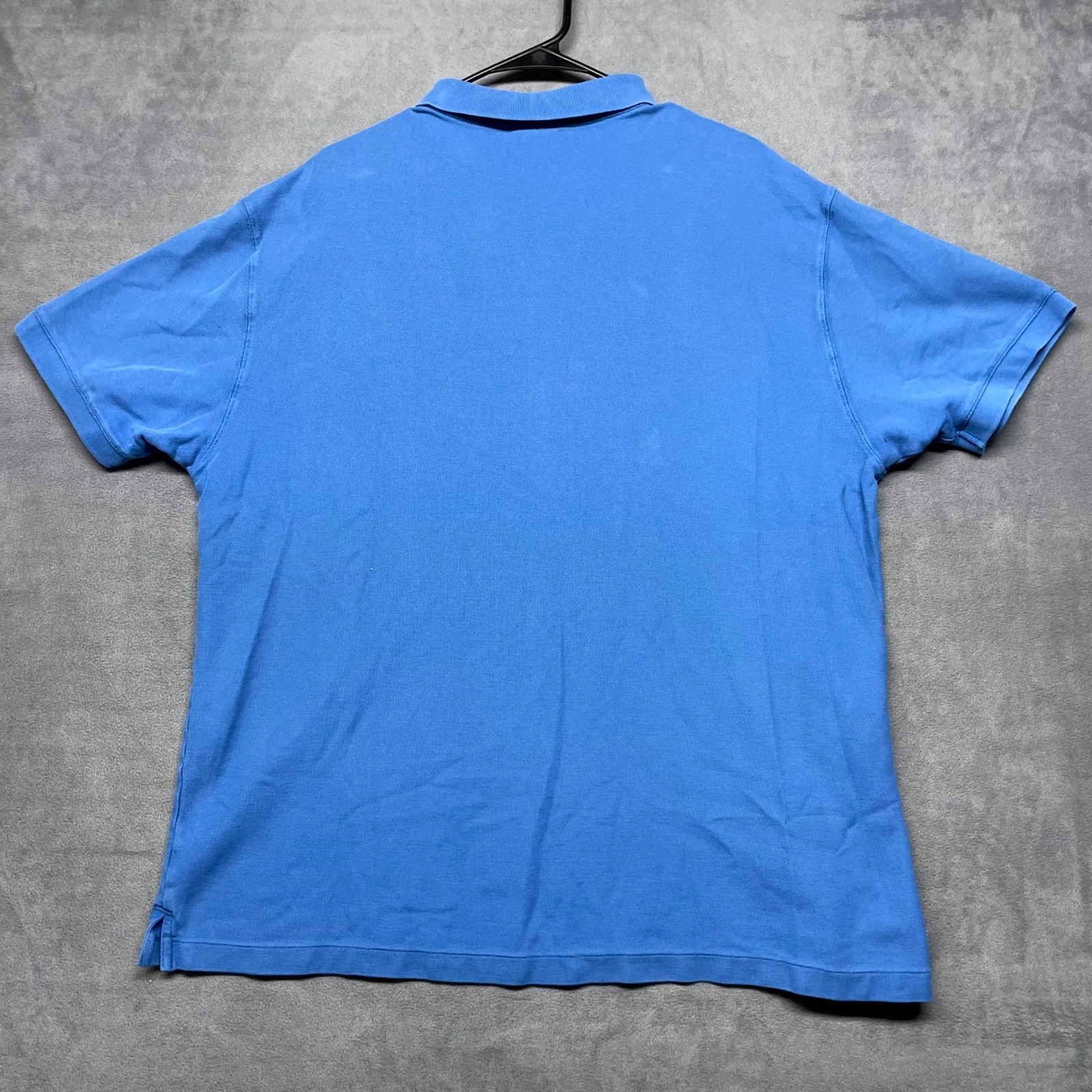 Patagonia Polo Shirt Mens XL Blue Logo Cotton Short Sleeve Golf Tennis Outdoor thumbnail 2