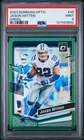 2023 Donruss Optic #49 Jason Witten Green PSA 9 #/5 Cowboys