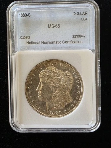 1880-S Uncirculated Morgan Silver Dollar