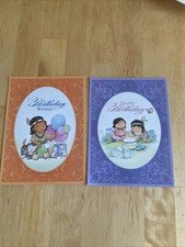 Vintage Greeting Card 1990s Made In USA Happy Birthday Native American 2