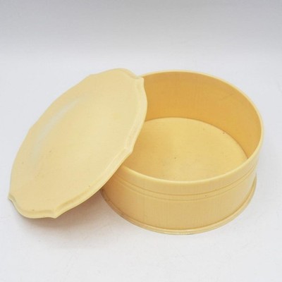 Ladies Powder Compact Early Plastic Ivory LaFrance