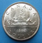 1962 Canadian Silver Dollar