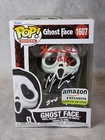 Funko Pop! Movies Ghost Face Vinyl Figure (#1607) Dual Signature