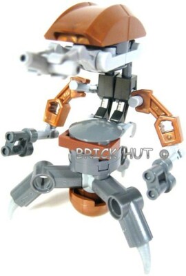 LEGO STAR WARS COPPER TOP DROIDEKA DROID - VERY RARE - FAST - 7662