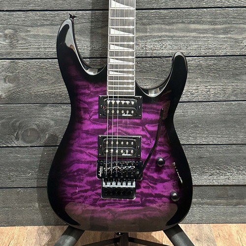 Jackson Dinky Arch Top JS32Q DKA Electric Guitar - Transparent Purple Burst - 第 1/12 張圖片