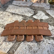 Marx Battleground Pontoon Bridge Terrain Marbled Hard Caramel Plastic Vintage