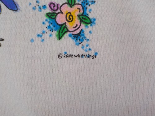 REALLY WILD T-SHIRT YOUTH SZ M (10-12) LIGHT PINK TOP W/ 2 SNAP ON BALLERINAS WD - Picture 21 of 21