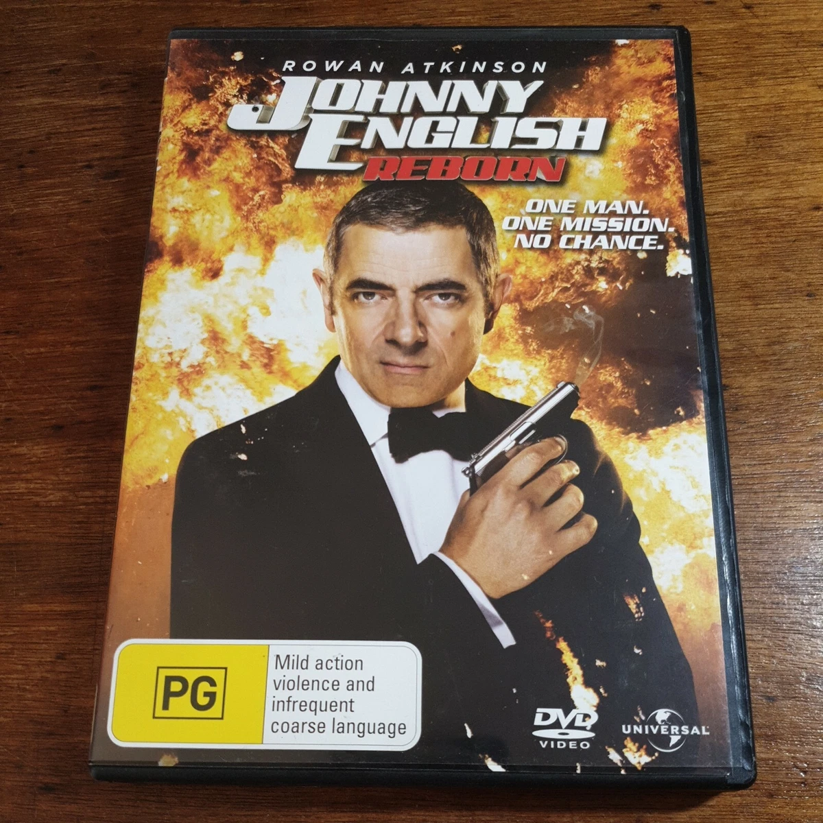 Johnny English REBORN DVD R4 LIKE NEW FREE POST
