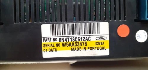 6N4T18C612AC air conditioning control unit for Ford Focus Berlin 105610 - Picture 3 of 3