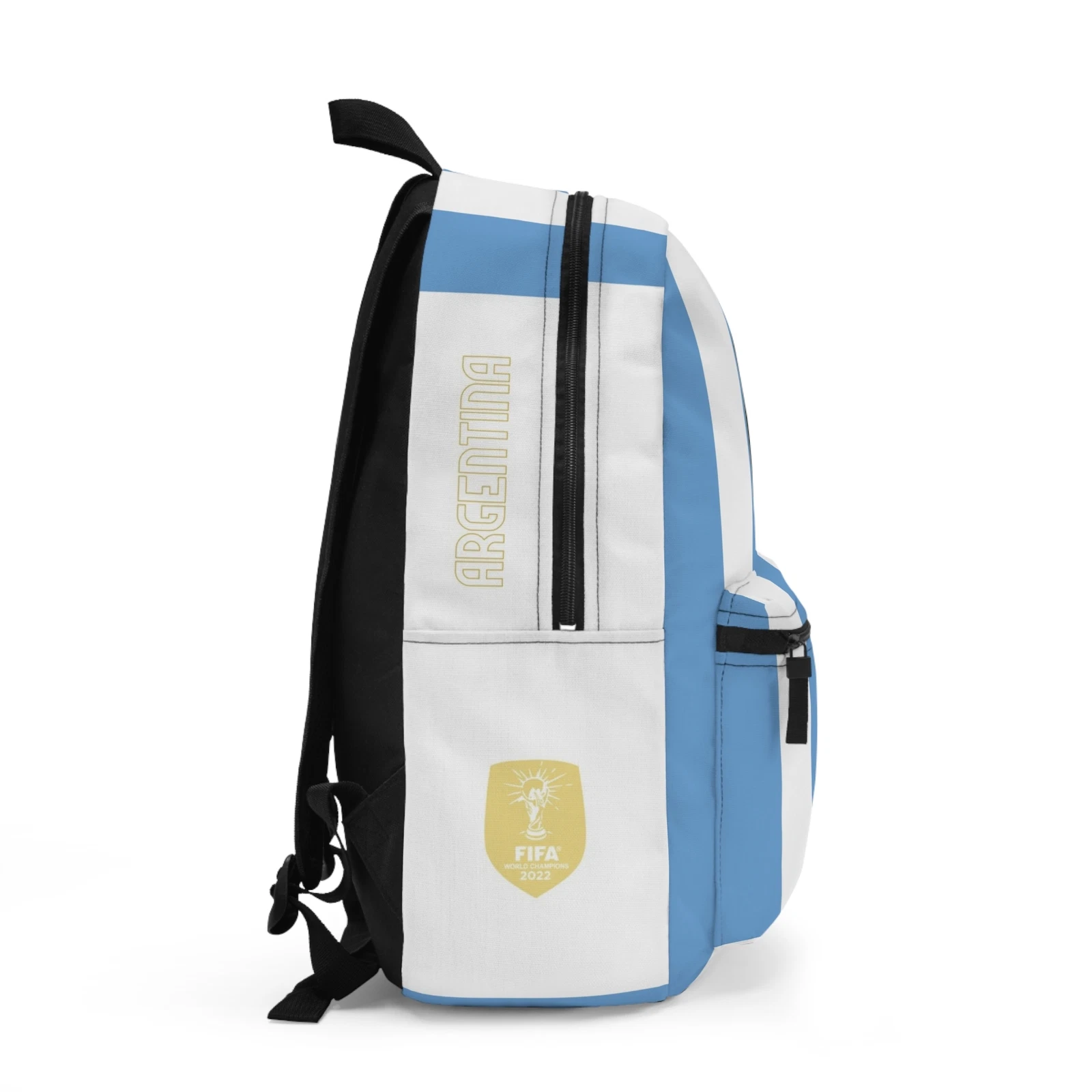 Argentina National Soccer Team Backpack -  Messi style colors