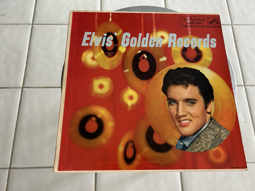 1958 Elvis Presley LPM-1707; Elvis' Golden Records LP Plus RARE INSERT