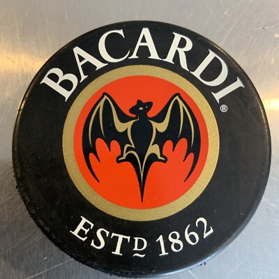 Bacardi Town Rum Promotional Souvenir Hockey Puck